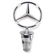 Mercedes emblém na přední kapotu - hvězda chrom W124