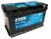 Autobaterie Exide START-STOP AGM EK800 - 80Ah, 12V