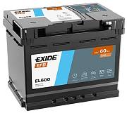 Autobaterie Exide START-STOP EFB EL600 - 60Ah, 12V