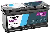 Autobaterie Exide START-STOP AGM EK1060 - 106Ah, 12V