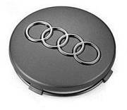 Středové krytky kol - pokličky Audi 60 šedé