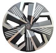 Poklice, kryty kol EVO TALCO set 16" černo-stříbrné