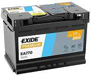 Autobaterie Exide Premium EA770 - 77Ah, 12V