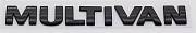 Nápis MULTIVAN černý