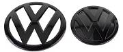VW znak T6 177+130mm black - set 2 kusy