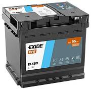 Autobaterie Exide START-STOP EFB EL550 - 55Ah, 12V