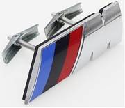 M pro BMW chrom 89x30mm na šrouby