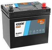 Autobaterie Exide START-STOP EFB EL604 - 60Ah, 12V