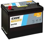 Autobaterie Exide Premium EA755 - 75Ah, 12V