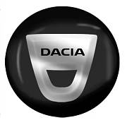 Dacia znak - emblem 56mm černý