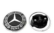 Mercedes emblém na přední kapotu černý NEW 57mm