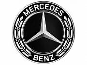 Středové krytky kol - pokličky pro MERCEDES 75 black s vavříny
