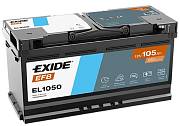 Autobaterie Exide START-STOP EFB EL1050 - 105Ah, 12V