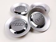 Středové krytky kol 4 kusy - pokličky pro Audi 149mm