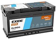 Autobaterie Exide START-STOP EFB EL1000 - 100Ah, 12V