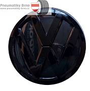 VW znak 130mm černý - zadní