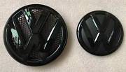 VW znak T5 165+130mm black - set 2 kusy